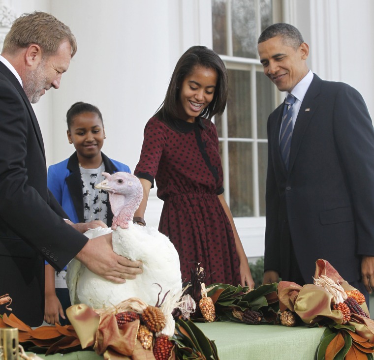 Image: Barack Obama, Sasha Obama, Malia Obama, Rick Huisinga